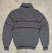 画像4: 70'S PENDLETON ショールカラー セーター ネップグレー USA製 (VINTAGE)  (4)