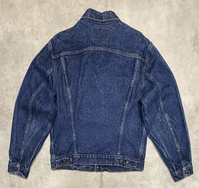 画像6: 80'S LEVIS "70506" スモールe 4thモデル デニムジャケット インディゴ 42 USA製 (VINTAGE)