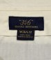 画像2: BROOKS BROTHERS ツータック ウールパンツ チャコール (VINTAGE) (2)