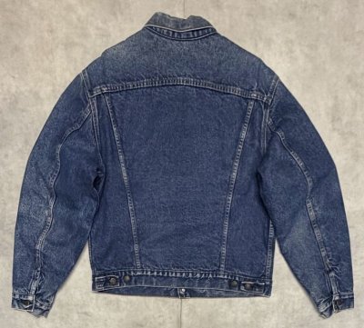 画像6: 80'S LEVIS "71506" スモールe 4thモデル 裏地ブランケット デニムジャケット インディゴ 46L USA製 (VINTAGE)