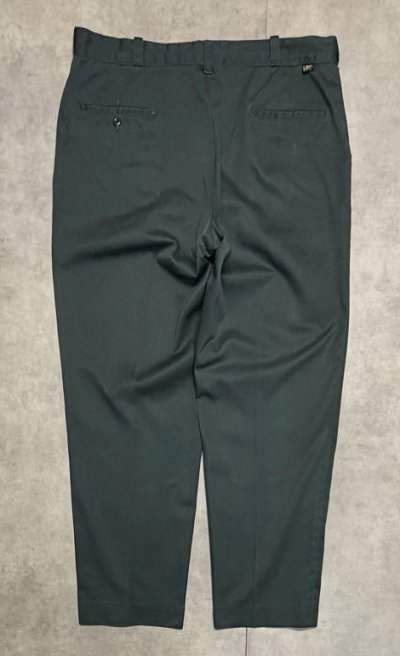 画像4: 70'S LEE "CHETOPA TWILL" ワークパンツ オリーブ TALONジップ USA製 (VINTAGE)