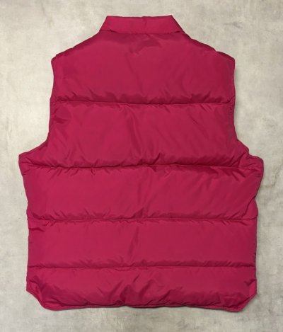 画像3: 80'S LL Bean グースダウン ダウンベスト マゼンタ USA製 (VINTAGE)