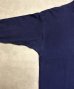 画像3: 80'S LL Bean モックネック 長袖 Tシャツ ネイビー USA製 (VINTAGE) (3)