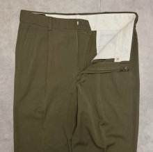 他の写真1: 80'S BROOKS BROTHERS ツータック ウールパンツ カーキ USA製 (VINTAGE)
