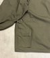画像5: ODDMENT "BIG TACTICAL SHIRT" 解体再構築 リップストップ ハーフコート カーキ (REMAKE) (5)