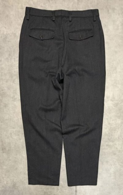 画像3: 90'S GAP "PREMIUM" ツータック ウィップコードパンツ チャコール (VINTAGE)