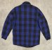 画像4: 90'S FIVE BROTHER 裏地キルティング ヘビーフランネル ワークシャツ チェック柄 (VINTAGE) (4)