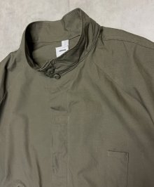 他の写真2: ODDMENT "BIG TACTICAL SHIRT" 解体再構築 リップストップ ハーフコート カーキ (REMAKE)