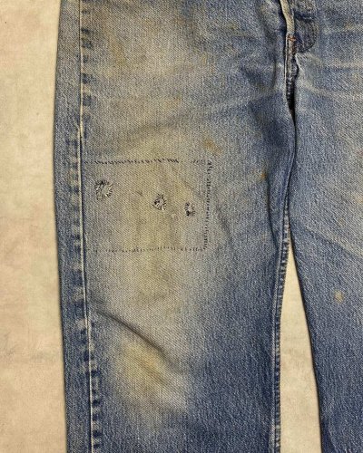 画像3: 80'S LEVIS 501 デニム インディゴ W34L30 USA製 (VINTAGE)