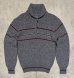 画像1: 70'S PENDLETON ショールカラー セーター ネップグレー USA製 (VINTAGE)  (1)