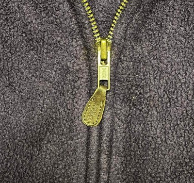 画像5: 80'S RALPH LAUREN 三角タグ チンスト付き フリース ドリズラージャケット ネイビー USA製 (VINTAGE)