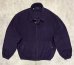 画像1: 80'S RALPH LAUREN 三角タグ チンスト付き フリース ドリズラージャケット ネイビー USA製 (VINTAGE) (1)