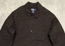 他の写真1: 90'S RALPH LAUREN 裏地付き デッキジャケット ダークブラウン (VINTAGE)