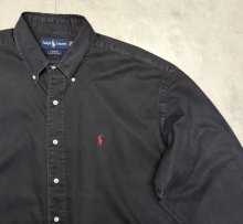 他の写真2: 90'S RALPH LAUREN "BLAKE" ポプリン BDシャツ ブラック (VINTAGE)