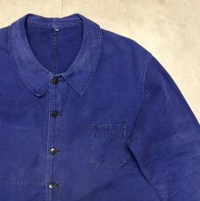 他の写真2: 60'S CANALS フレンチワーク ワークジャケット カバーオール ブルー (VINTAGE)