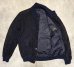 画像3: ZANELLA ヌバックレザー バルスタージャケット ダークネイビー (VINTAGE) (3)