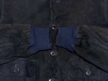 他の写真2: ZANELLA ヌバックレザー バルスタージャケット ダークネイビー (VINTAGE)