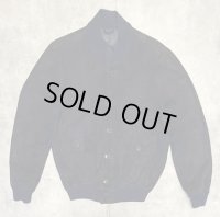 ZANELLA ヌバックレザー バルスタージャケット ダークネイビー (VINTAGE)