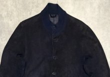 他の写真1: ZANELLA ヌバックレザー バルスタージャケット ダークネイビー (VINTAGE)