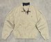 画像1: 80'S RALPH LAUREN 三角タグ チンスト付き コットン ドリズラージャケット ベージュ USA製 (VINTAGE) (1)