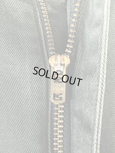 画像4: 90'S RALPH LAUREN "ボックスロゴ" ツープリーツ チノショーツ ダークグリーン TALONジップ USA製 (VINTAGE)