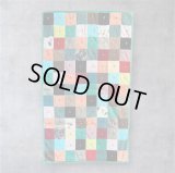 ヴィンテージ コーデュロイ パッチワーク キルト ラグ 147cm x 92cm (VINTAGE)