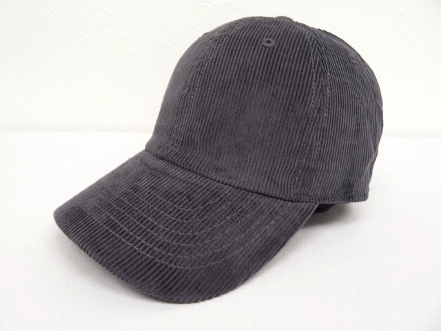 NEWHATTAN コーデュロイキャップ ダークグレー (NEW) 「Cap」 入荷しました。
