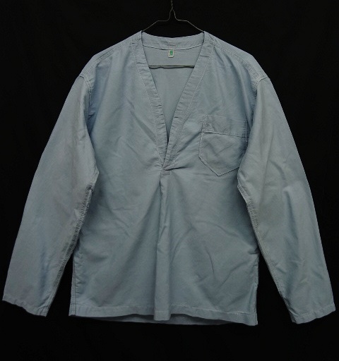 70'S スウェーデン軍 Vネック コットン スリーピングシャツ 6 (DEADSTOCK) 「L/S Shirt」 入荷しました。