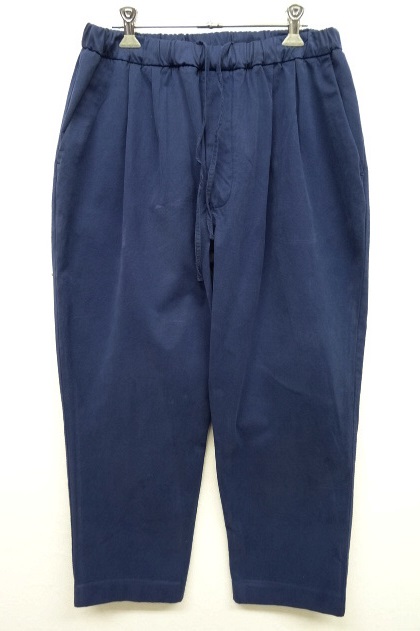 CEASTERS ツープリーツ コットン イージーパンツ BLUE ポルトガル製 (NEW) 「Bottoms」 入荷しました。