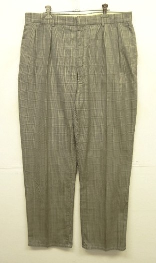 90'S RALPH LAUREN ツープリーツ コットンパンツ グレンチェック (VINTAGE) 「Bottoms」入荷しました。