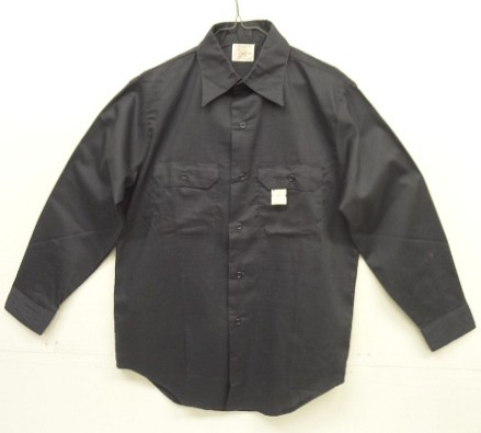 70'S BIG MAC "PERMANENT PRESS" 長袖 ワークシャツ チャコール (DEADSTOCK) 「L/S Shirt」入荷しました。