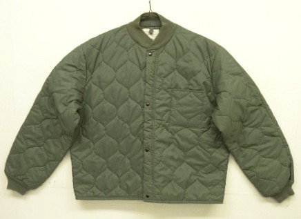 00'S アメリカ軍 USAF "CWU-9/P" キルティング ライナージャケット セージグリーン (VINTAGE) 「Jacket」入荷しました。