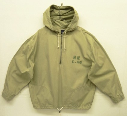 90'S GAP 旧タグ コットン ハーフジップ デッキパーカー ベージュ (VINTAGE) 「Jacket」入荷しました。