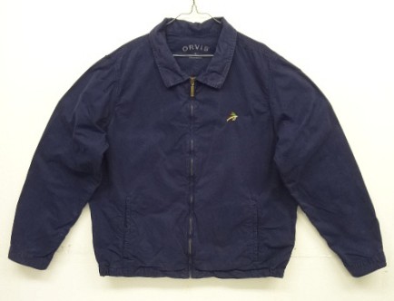 00'S ORVIS コットン ドリズラージャケット ネイビー (VINTAGE) 「Jacket」入荷しました。