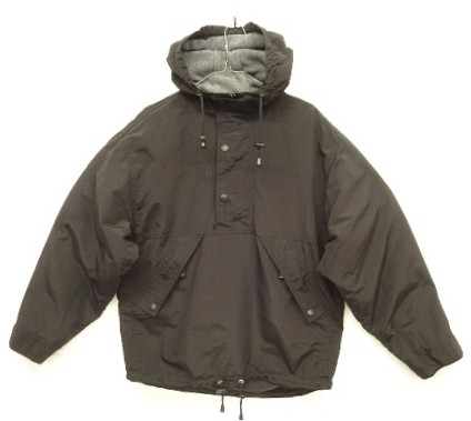 00'S GAP 旧タグ 裏地フリース ナイロン アノラック ブラック (VINTAGE) 「Jacket」入荷しました。