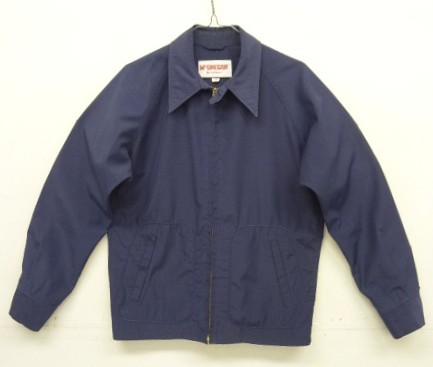 70'S McGREGOR チンスト付き ドリズラージャケット TALONジップ ネイビー (VINTAGE) 「Jacket」入荷しました。