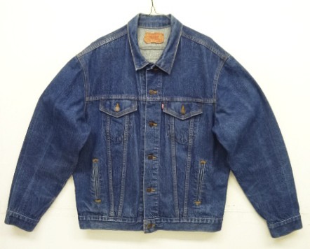 80'S LEVIS "71506" スモールe 4thモデル デニムジャケット インディゴ 44L USA製 (VINTAGE) 「Jacket」入荷しました。