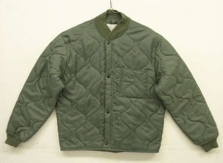 90'S アメリカ軍 USAF "CWU-9/P" キルティング ライナージャケット セージグリーン M (VINTAGE) 「Jacket」入荷しました。