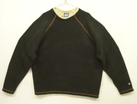 90'S ALF 襟ボア付き ラグランスリーブ フリースシャツ ダークオリーブ USA製 (VINTAGE) 「Jacket」入荷しました。