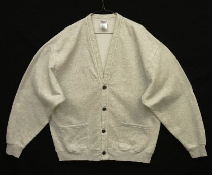 00'S JERZEES スウェット カーディガン アッシュグレー (VINTAGE) 「Sweat Shirt」入荷しました。