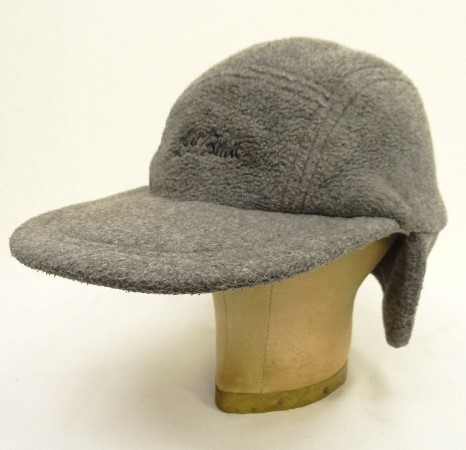 90'S LL Bean "POLARTEC" 筆記体ロゴ 耳当て付き フリース ロングビルキャップ グレー USA製 (VINTAGE) 「Cap」入荷しました。