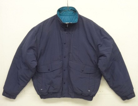 90'S LL Bean 中綿入り ナイロン バギーズジャケット ネイビー (VINTAGE) 「Jacket」入荷しました。
