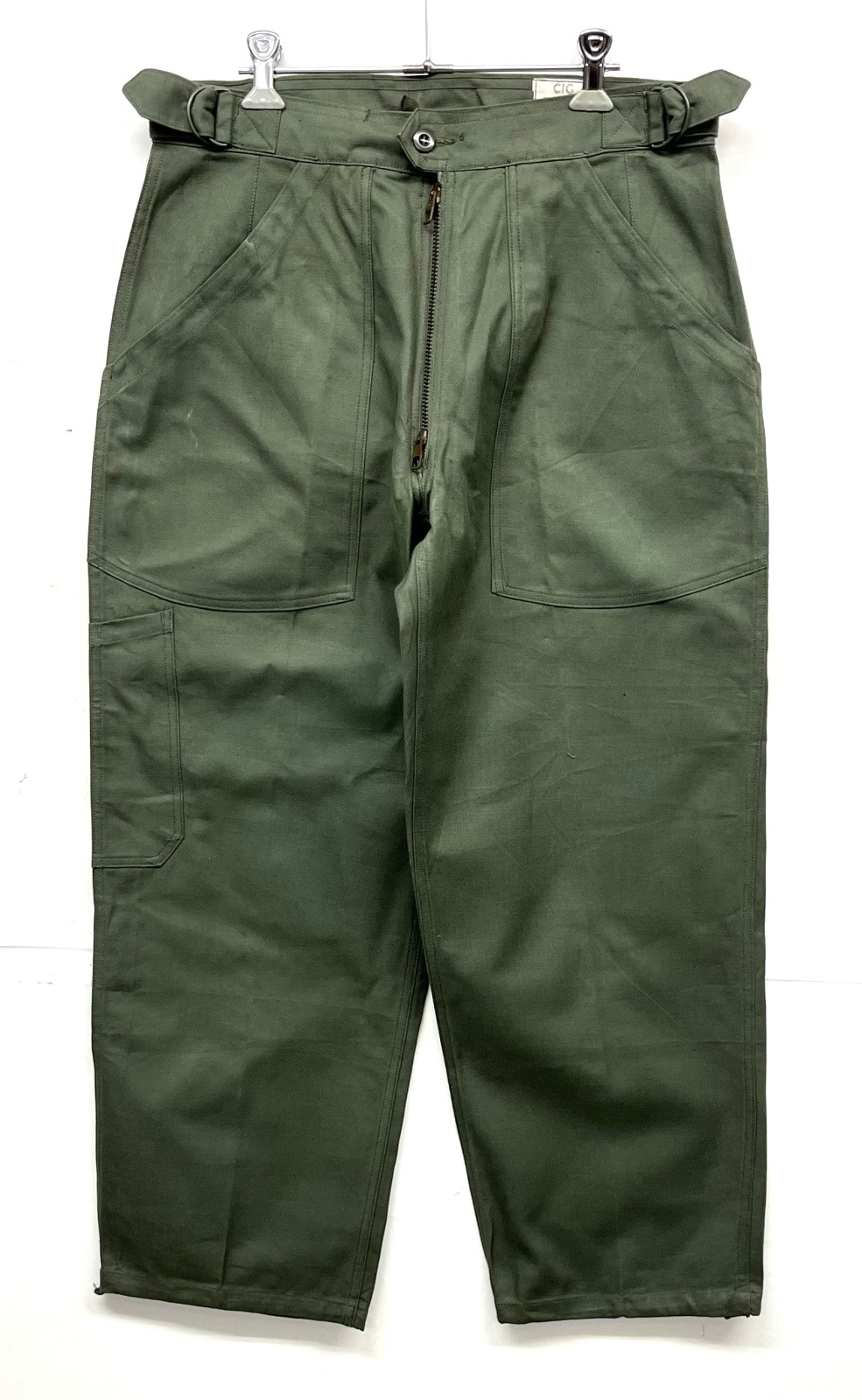 60'S フランス空軍 エアフォース アジャスター付き メカニックパンツ AILEEジップ (DEADSTOCK) 「Bottoms」入荷しました。