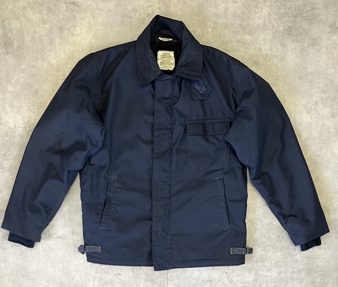 90'S アメリカ軍 US NAVY "A-2" アラミド デッキジャケット ネイビー (VINTAGE) 「Jacket」入荷しました。
