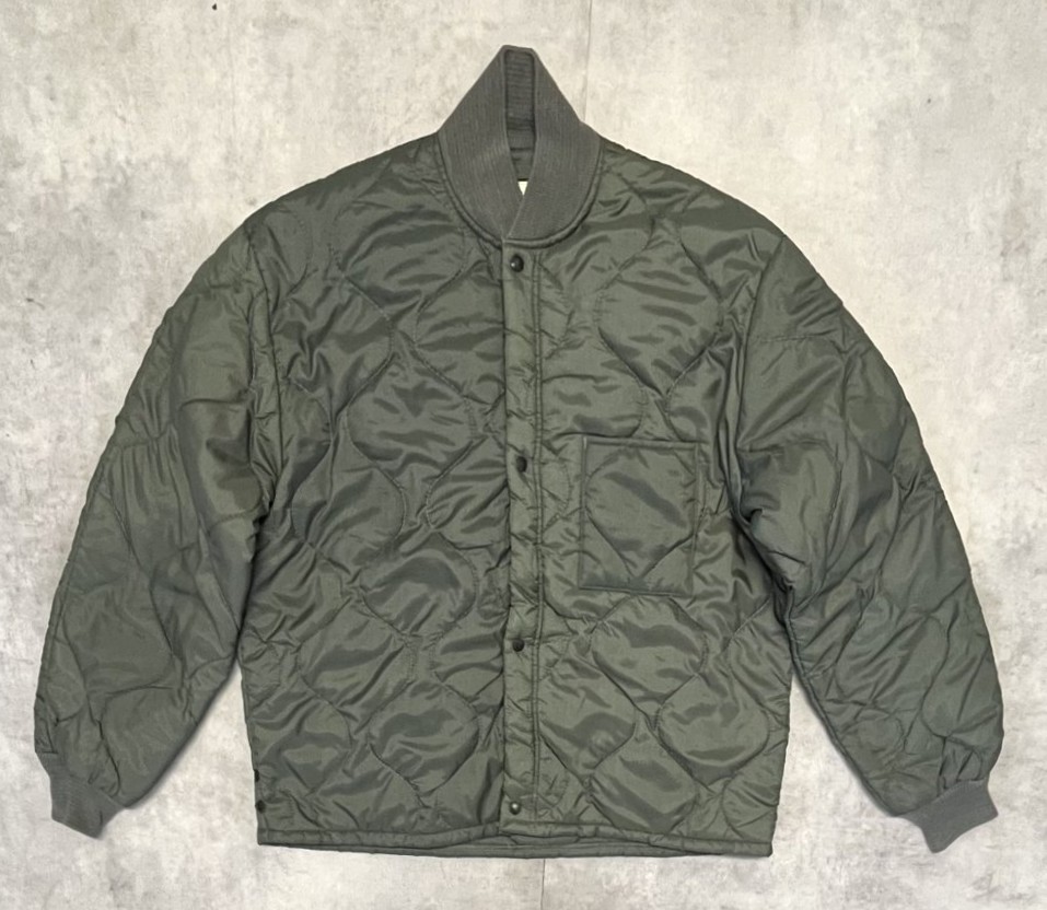 70'S アメリカ軍 USAF "CWU-9/P" キルティング ライナージャケット セージグリーン (VINTAGE) 「Jacket」入荷しました。