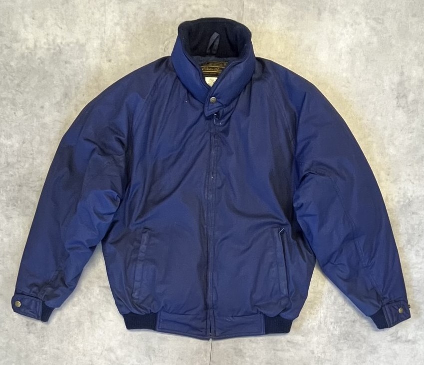 80'S EDDIE BAUER "ALL PURPOSE" 黒タグ グースダウン ダウンジャケット ネイビー USA製 (VINTAGE) 「Jacket」入荷しました。