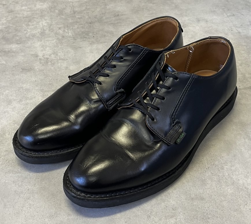RED WING 101 レザー ポストマンシューズ ブラック USA製 (VINTAGE) 「Shoes」入荷しました。