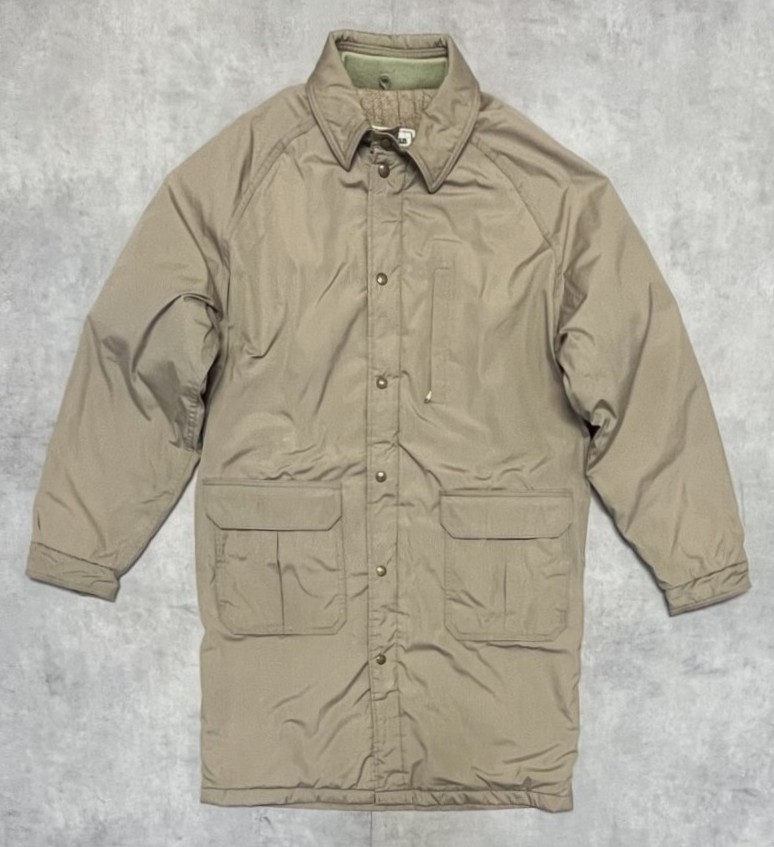 70'S LL Bean "STORM COAT" 裏地ウール ストームコート ベージュ USA製 (VINTAGE) 「Jacket」入荷しました。