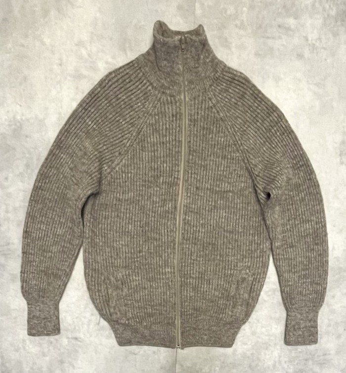 80'S LL Bean ブリティッシュウール ドライバーズニット ダークベージュ イングランド製 (VINTAGE) 「Knit」入荷しました。
