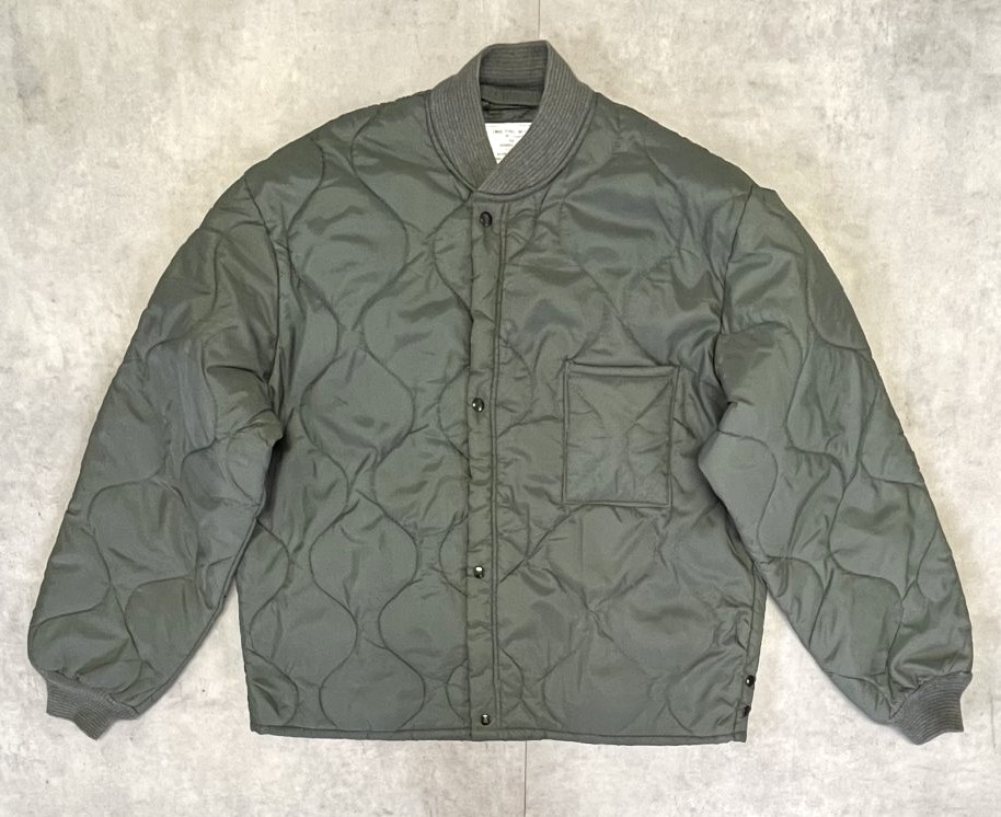 80'S アメリカ軍 USAF "CWU-9/P" キルティング ライナージャケット セージグリーン (VINTAGE) 「Jacket」入荷しました。